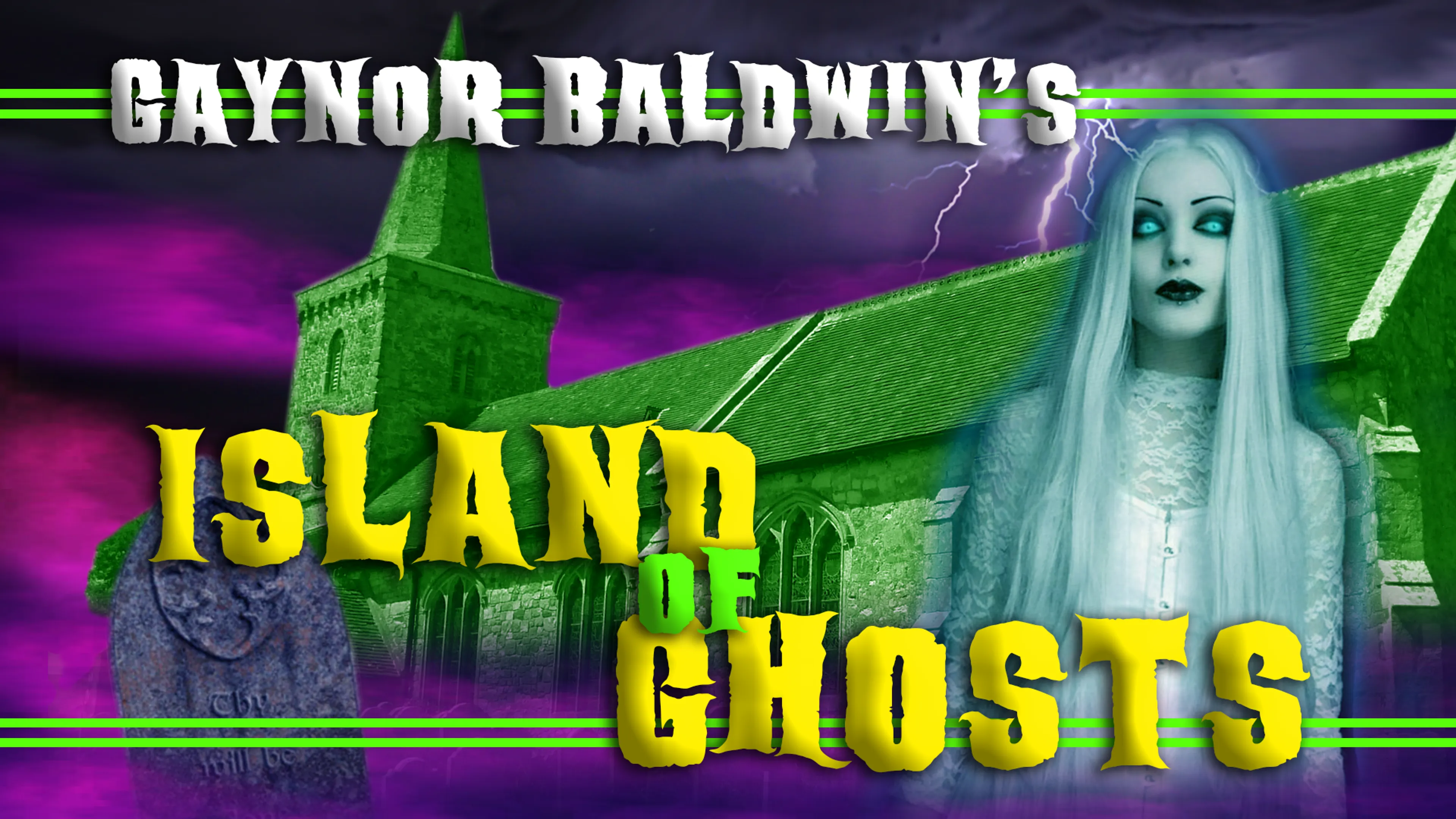 Gay Baldwin's Island of Ghosts poster